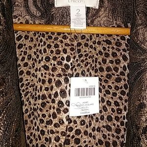 NWT Chico's women's jacket with lining Size 2